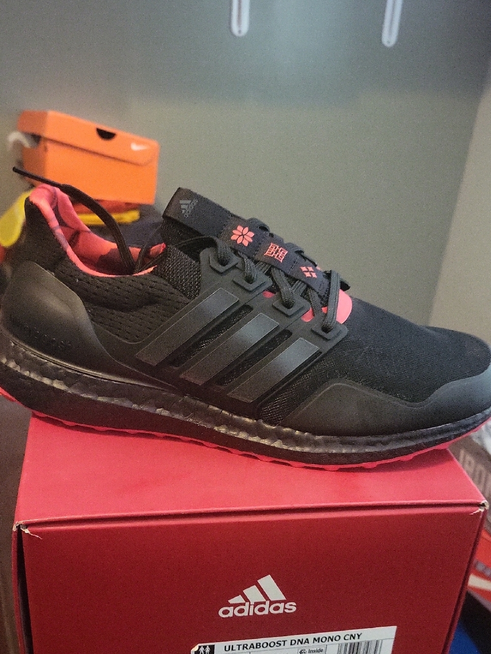 adidas Ultraboost DNA Mono CNY Black Red. Men's 6.5/women's 7.5 New Inbox